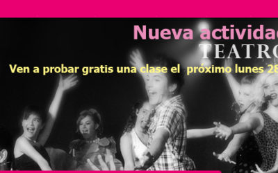 Ven a probar gratis una clase de Teatro en inglés con «Estrellas Theatre School»