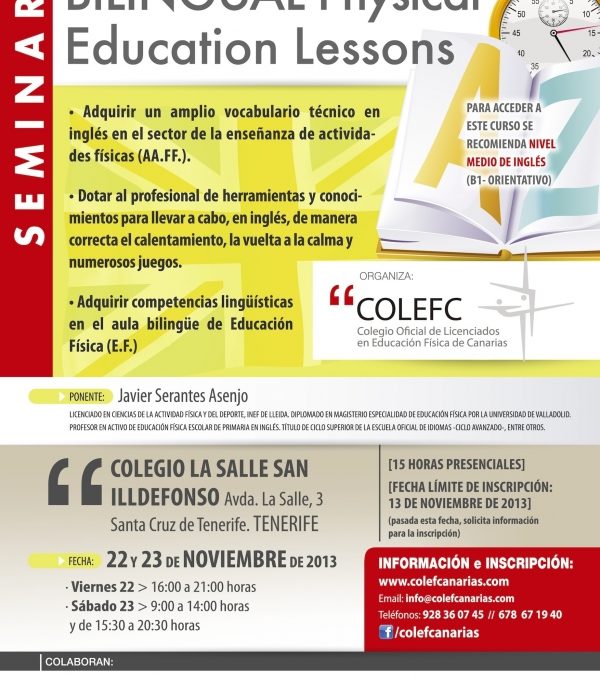 Seminary BILINGUAL Physical Education Lessons