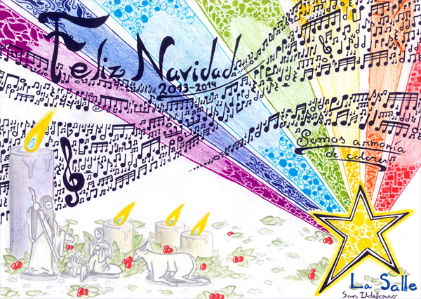 El Colegio La Salle San Ildefonso y la Comunidad de Hermanos de Tenerife les desea una Feliz Navidad y Próspero Año Nuevo