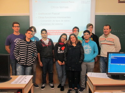 Finaliza el VIII Taller de Informática de Bachillerato «Introducción al Lenguaje de Programación Pascal»