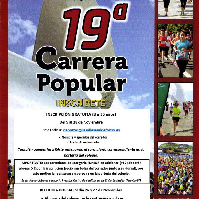 19ª Carrera Popular El Corte Inglés