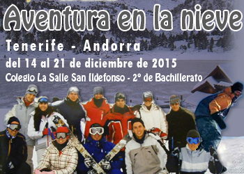 Blog de la Aventura en la nieve de 2º Bachillerato