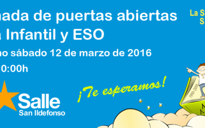 Jornada de puertas abiertas para Infantil y ESO