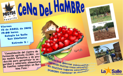 CENA DEL HAMBRE 2016