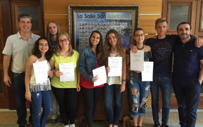 Matrículas de honor en 2°Bachillerato