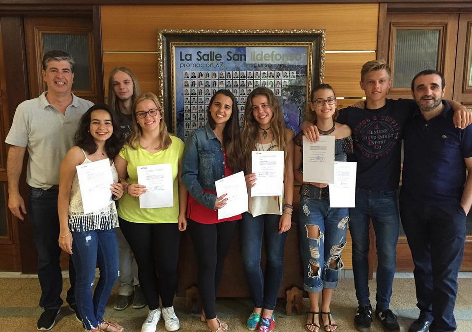 Matrículas de honor en 2°Bachillerato