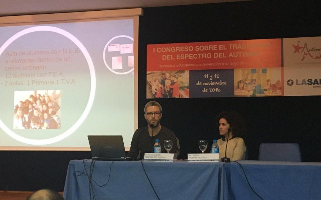 El Aula Enclave participó en el I Congreso sobre el Trastorno del Espectro del Autismo en Madrid