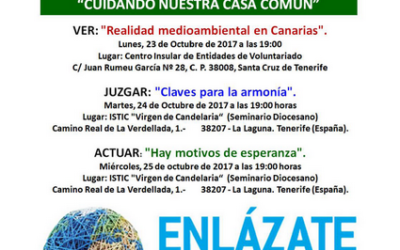 Jornadas «Cuidando nuestra casa común»