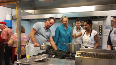 Taller de Cocina Navideña organizado por el AMPA