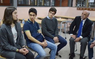 El Hermano Robert Schieler comparte fraternidad y cercanía en su estancia en el Distrito ARLEP