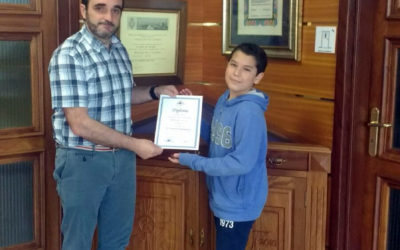 Diego Tévar de 6º A Ed. Primaria vencedor del XII Torneo de Matemáticas
