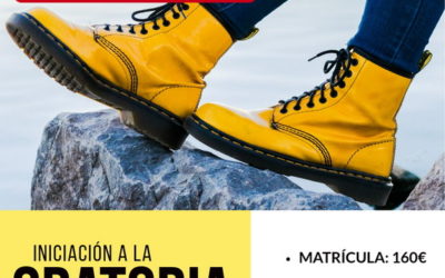 Matrícula abierta Curso: Iniciación a la oratoria