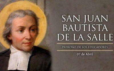 7 de abril 300 años del fallecimiento de San Juan Bautista de La Salle