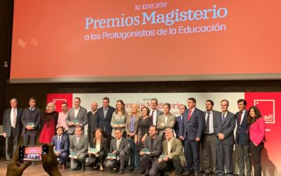 Nuestra Institución recibe el Premio Magisterio a los Protagonistas de la Educación 2019