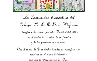 El Colegio La Salle San Ildefonso y la Comunidad de Hermanos de Tenerife les desea una Feliz Navidad y Próspero Año Nuevo