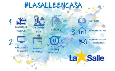 #LaSalleEnCasa: La Salle acuerda un protocolo de actuación en todos sus centros y promueve medidas para evitar el contagio y propagación del coronavirus a nivel distrital