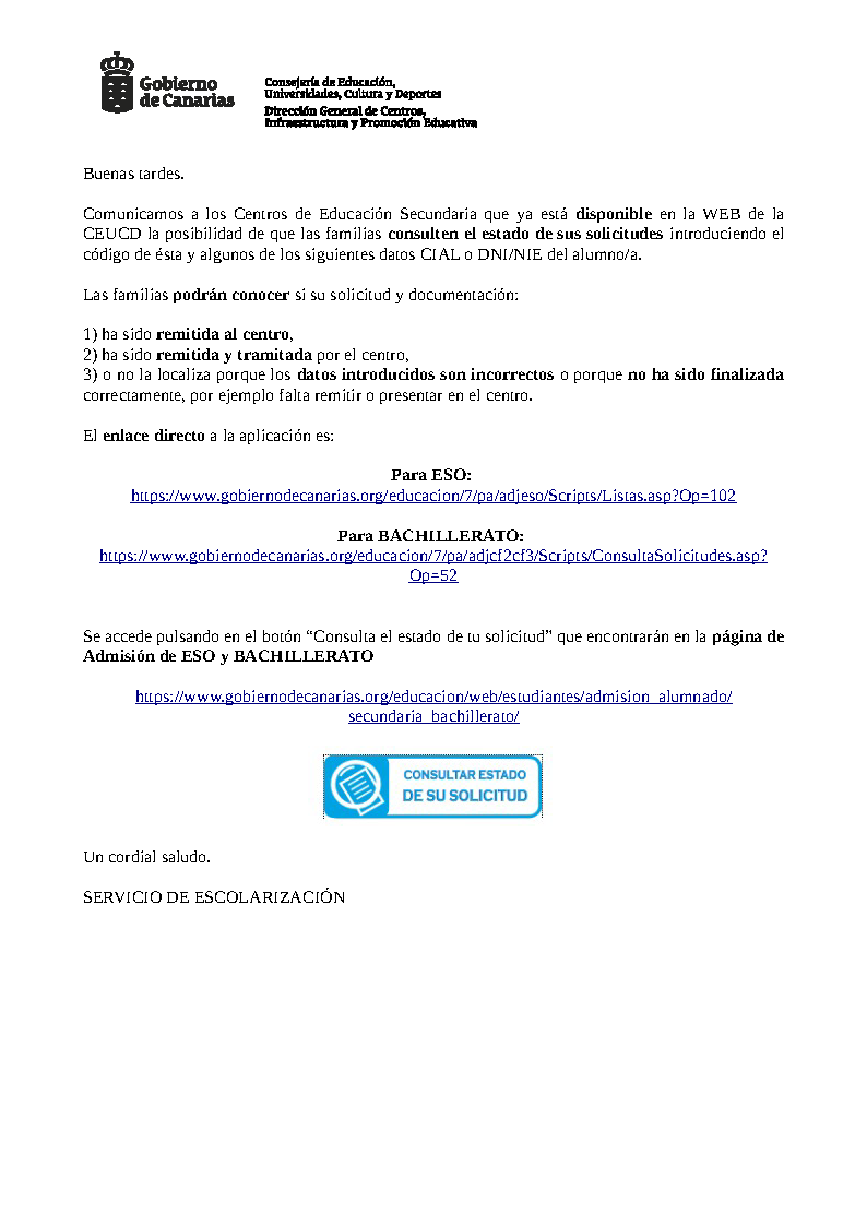 comunicado estado solicitud ceucd eso bach