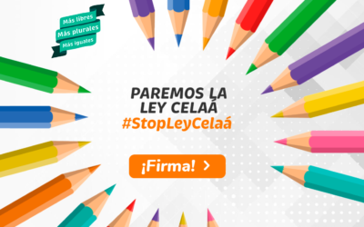 PAREMOS LA LEY CELAÁ ¡FIRMA! La Ley Celaá impone un modelo único de educación y arrincona la libertad social