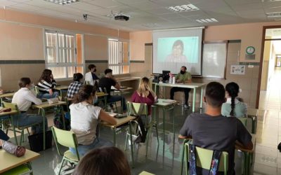 Videoconferencia en Bachillerato sobre las profesiones y competencias del futuro más demandadas