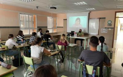 Videoconferencia en Bachillerato sobre las profesiones y competencias del futuro más demandadas