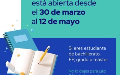 Información sobre Becas y Ayudas del Ministerio de Educación y Formación Profesional para alumnado de niveles postobligatorios no universitarios (Bachillerato) para el curso académico 2022-2023