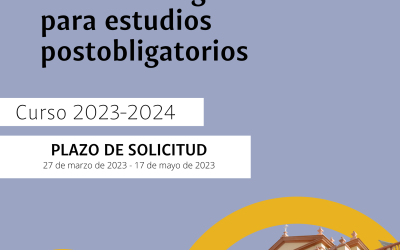 Información sobre Becas y Ayudas del Ministerio de Educación y Formación Profesional para alumnado de niveles postobligatorios no universitarios (Bachillerato) para el curso académico 2023-2024