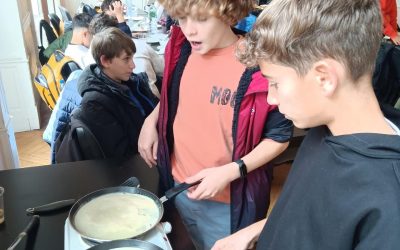 Cocina francesa y visita a la ciudad de Carcasonne de nuestros alumnos de intercambio