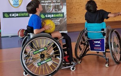 Visita de ADEIN Tenerife para acercarnos el baloncesto inclusivo