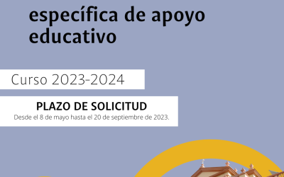 Información sobre Becas y Ayudas del «Ministerio de Educación y Formación profesional» para alumnado con necesidad específica de apoyo educativo para el curso académico 2023-2024