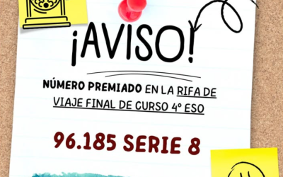 Rifa del viaje final de curso 4ºESO