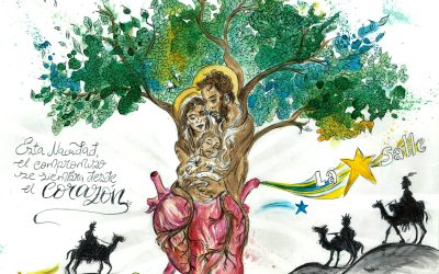 El Colegio La Salle San Ildefonso y la Comunidad de Hermanos de Tenerife les desea una Feliz Navidad y Próspero Año Nuevo