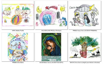Finalistas del XVIII Concurso de Postales de Navidad